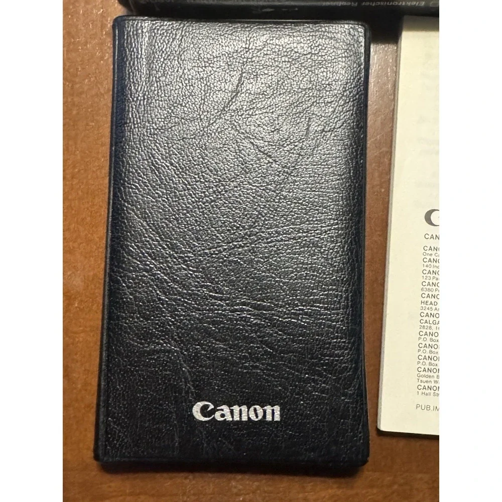 Vintage Canon Card Multi FC-82 Metric Conversion Display Mode Power/Memory Mode